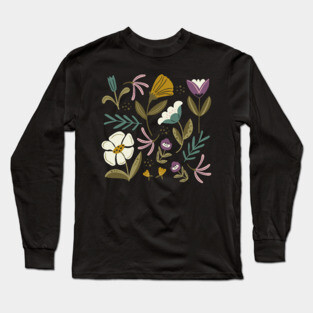 Wild Flowers Long Sleeve T-Shirt