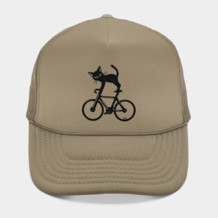 Cat loves a bike Hat