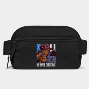 Black Panther Party We Shall Overcome Racism Bag