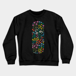 Botanical Flowers Crewneck Sweatshirt