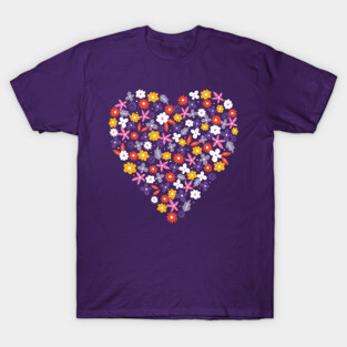 Ditsy Heart T-Shirt
