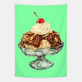 Ice Cream Sundae Tapestry