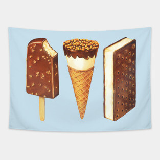 Ice Cream Novelties Tapestry
