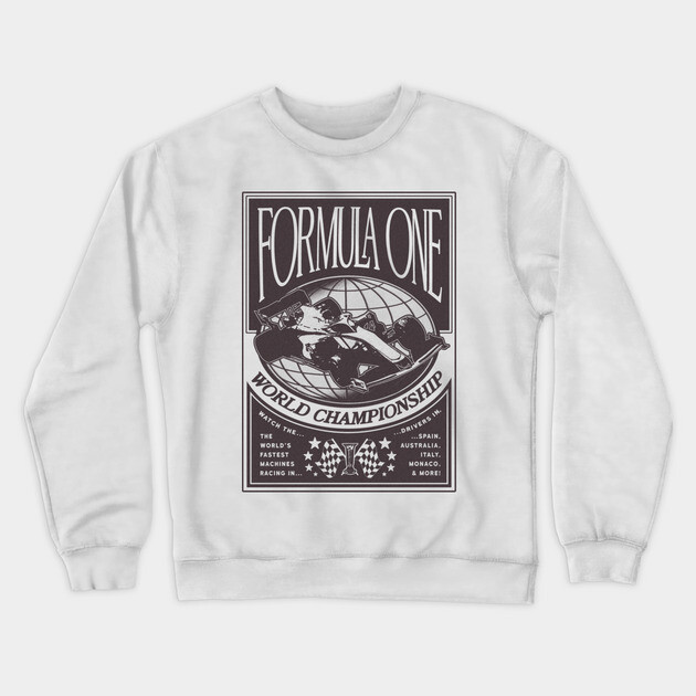 Crewneck Vintage Formula Sweatshirt Vintage 80s Championship
