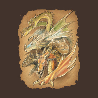 Let there be Dragons T-Shirt