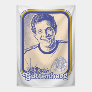 Steve Guttenberg / 1980s Movie Lover Gift Design Tapestry