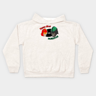 Turbo Man Showdown Kids Hoodie