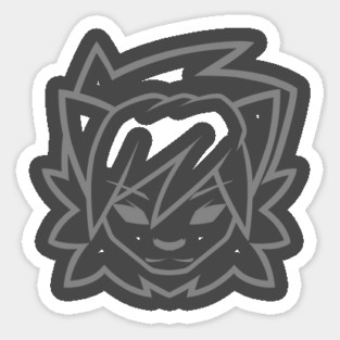 Leongon Gray Logo Sticker