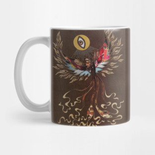 Tear and flame Mug