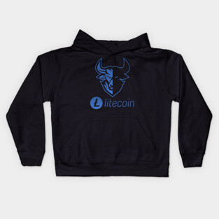 Litecoin ltc Crypto coin Crytopcurrency Kids Hoodie