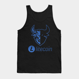 Litecoin ltc Crypto coin Crytopcurrency Tank Top