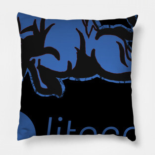 Litecoin ltc Crypto coin Crytopcurrency Pillow