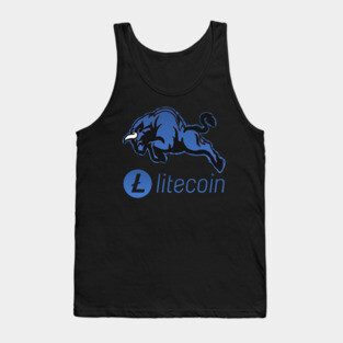 Litecoin ltc Crypto coin Crytopcurrency Tank Top