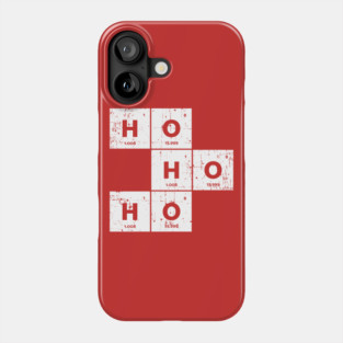 Ho Ho Ho Santa Periodic Table Phone Case