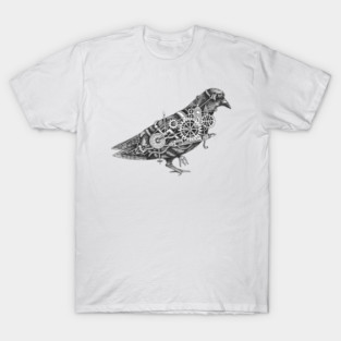 Steampunk Pigeon T-Shirt