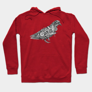 Steampunk Pigeon Hoodie