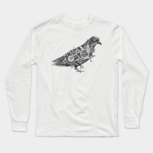 Steampunk Pigeon Long Sleeve T-Shirt