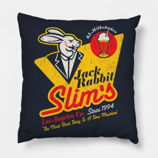 Jack Rabbit Slim's Logo Pillow