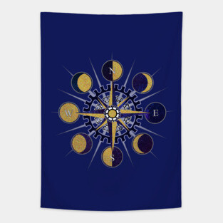 Solar Compass Tapestry