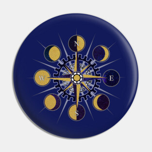 Solar Compass Pin