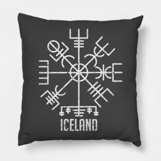 Iceland Vegvisir T-shirt Pillow