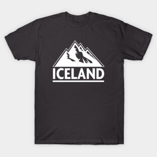 Iceland Mountain T-shirt T-Shirt