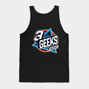 3 Geeks podcast Tank Top