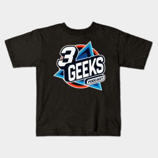 3 Geeks podcast Kids T-Shirt