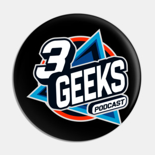 3 Geeks podcast Pin