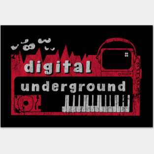 Digital Underground Tape Posters and Art