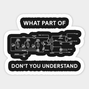 Funny Chemical Engineering Sticker