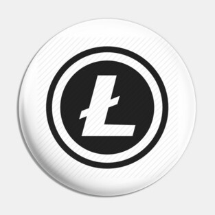 Litecoin Logo Pin
