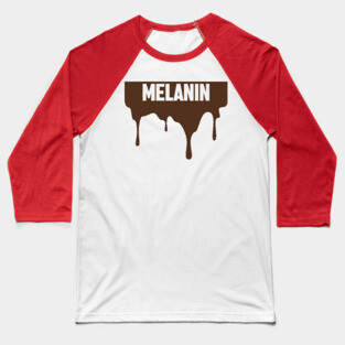 Melanin Baseball T-Shirt