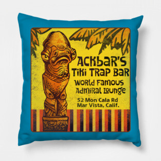 Ackbar's Tiki Trap Pillow