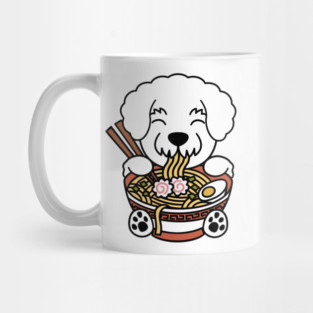 Bichon Frise Instant Ramen Mug