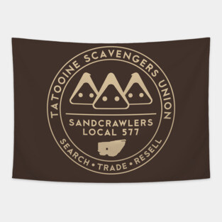 Tatooine Scavengers Union Tapestry