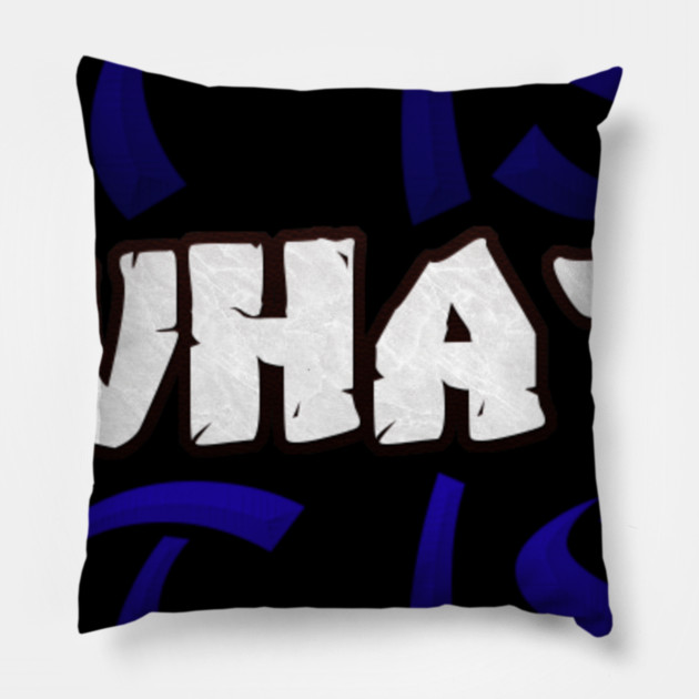 Motivational Words After Setback. It is what it is! MOVE ON! Pillow by JumpRopeaDope