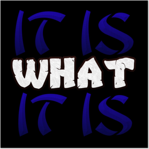 Motivational Words After Setback. It is what it is! MOVE ON! Wall Art by JumpRopeaDope