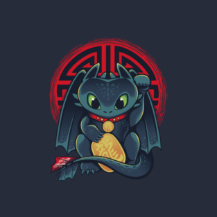 Maneki Dragon T-Shirt