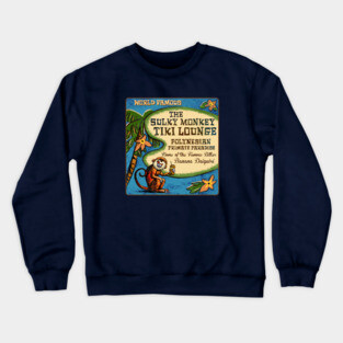 Sulky Monkey Crewneck Sweatshirt