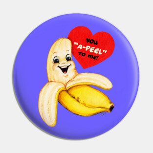 Valentine Banana Pin