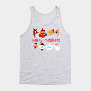 Rudolph The Red Nosed Reindeer Tank Top