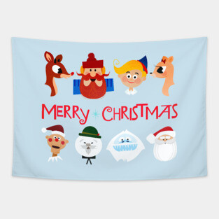 Rudolph The Red Nosed Reindeer Tapestry