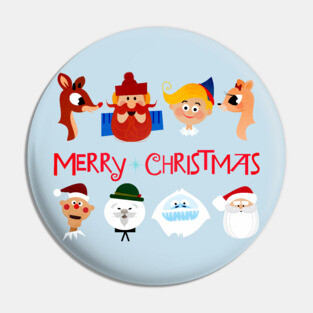 Rudolph The Red Nosed Reindeer Pin