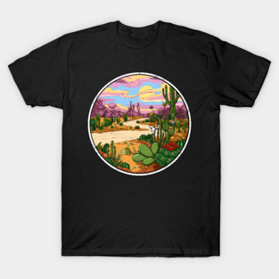 Cactus Desert Road Trip T-Shirt