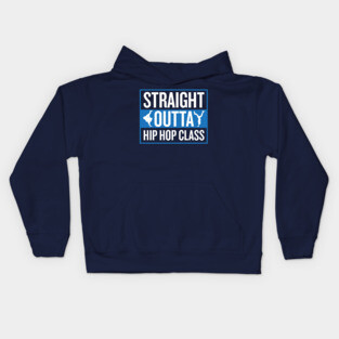 Straight Outta Hip Hop Class Kids Hoodie