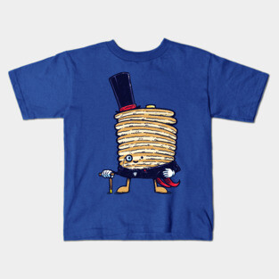 Fancy Captain Pancake Kids T-Shirt