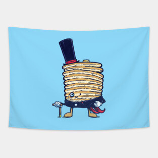 Fancy Captain Pancake Tapestry
