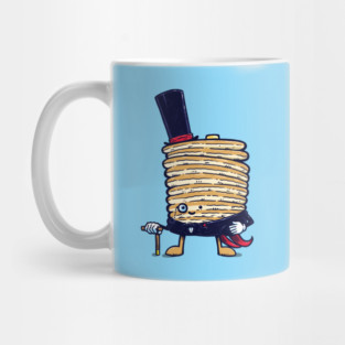Fancy Captain Pancake Mug