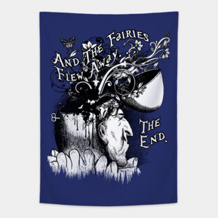 And The Fairies Flew Away Tapestry